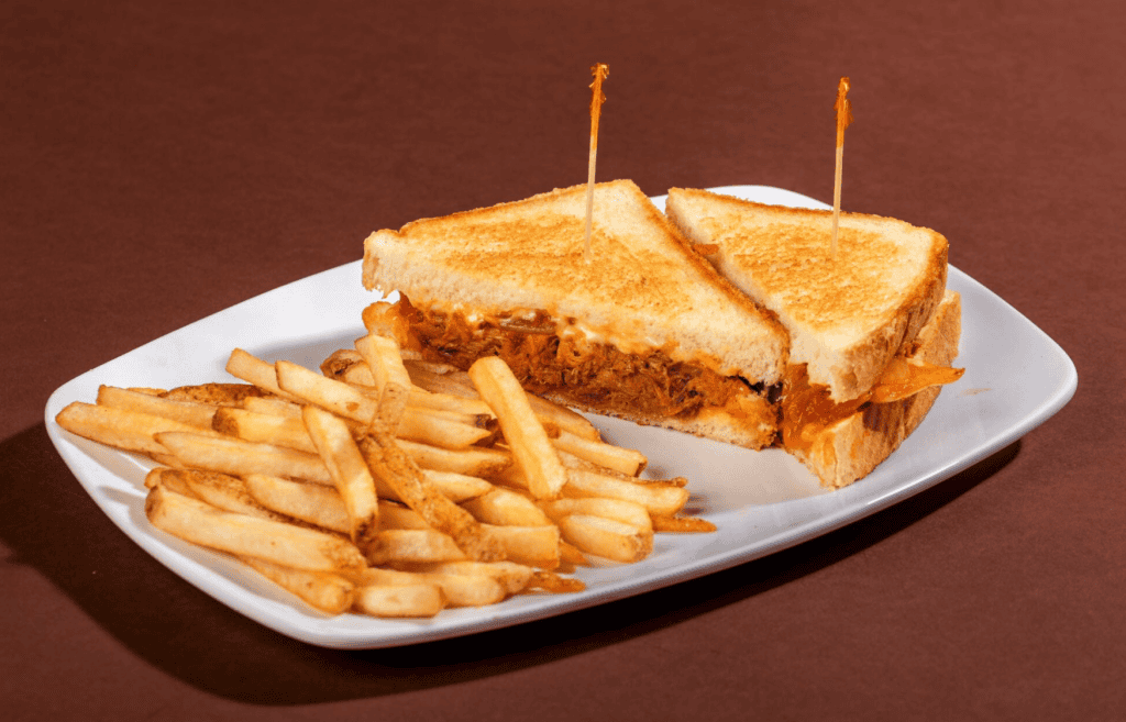 Pulled Pork Grilled Cheese – Stacked Pancake House